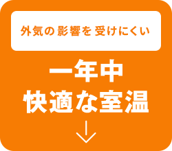 一年中 快適な室温